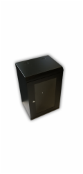 10" rack jednodílný 12U/280 DATACOM černý Skl.dv.