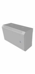 10" rack jednodílný 4U/140 DATACOM Šedý plech.dveře