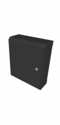 10" rack jednodílný 9U/140 DATACOM černý plech.dveře