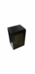 10" rack jednodílný 9U/280 DATACOM černý Skl.dv.