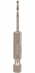 Spirálový vrták do dřeva Bosch 1/4 palce s šestihrannou stopkou O 4 mm x 88 mm