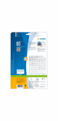 Herma Etiketten 48,3x25,4 25 Bl. DIN A4 1100 Stück    5051