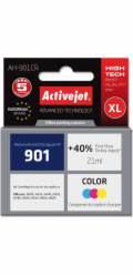 Activejet AH-901CR Inkoust (náhrada za HP 901 CC656AE; Premium; 21 ml; barevný)