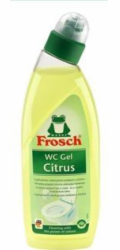 WC gél Frosch, citrus, 750 ml