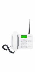 ALIGATOR T100 Stolní telefon na simkartu White
