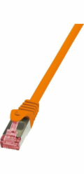 LogiLink CAT 6 Patchcord S / FTP PIMF Orange 0,5M (CQ2028S)