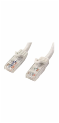 Patchcord StarTech, Cat6, 2m, bílý (N6PATC2MWH)