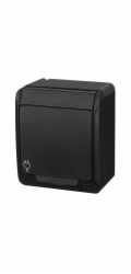 Zásuvka ELEKTRO-PLAST HERMES, IP44