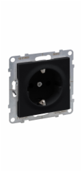Zásuvka LEGRAND SUNO, s ven., barva černá