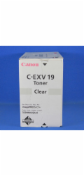 Canon originální  TONER CEXV19 CLEAR TONER Imagepress C1+ 31 500 stran A4 (5%)