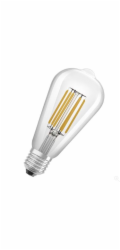 LED LAMPA, ST64, E27, 4W, 830, 840LM, FILAMENTINE, ULTRA