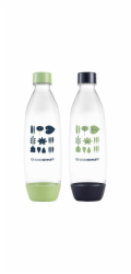 SodaStream Lahev FUSE 2x 1 l, zelená/černá
