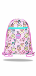 Sportovní taška CoolPack Happy Donuts, modrá/růžová