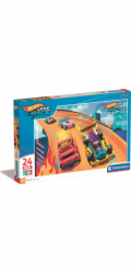 Delione Clementoni Hot Wheels, 62 cm x 42 cm, 24 dílů.