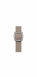 Apple Béžový řemínek s moderní sponou pro pouzdro o průměru 41 mm - velikost L