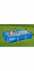 Rámový bazén Bestway Steel Pro 56411, modrý, 3300 l