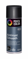 Aerosolová barva Pentacolor Smooth Effect, černá, 0,4l