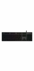 Logitech Gaming G512 - Klávesnice - podsvícení - USB - QWERTY - britská - klávesový spínac: GX Brown Tactile - uhlík