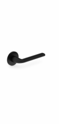 Klika dveří vnitřní R Slim Black BELLA R SLIM, černá