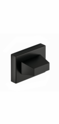 Západka dveří WC Metal-Bud CUBE RT, černá