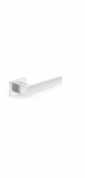Klika dveří, interiér SQ Matt Nickel CUBE RT, chrom