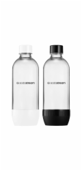 SodaStream Lahev JET 2x 1 l, bílá/černá