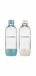 SodaStream Lahev JET 2x 1 l, modrá/sand