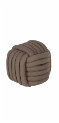 Pouf HS-NP16-2 HNĚDÝ 45X45X45CM