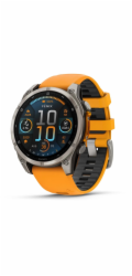 Garmin fenix 8 3,56 cm (1.4") AMOLED 47 mm Digitální 454 x 454 px Dotyková obrazovka Grafit Wi-Fi GPS