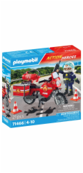 Playmobil 71466 City Action Feuerwehrmotorrad am Unfallort