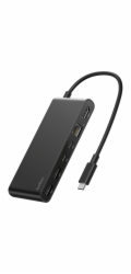 Belkin CONNECT USB-C 8-in-1 Hub Dual USB-C Port.black.INC024hqBK