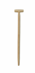 OKKO Rukojeť, lopata 12, dřevěná, 1 m