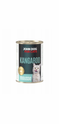 JOHN DOG For cats Kangaroo Mousse - mokré krmivo pro kočky - 400g
