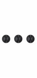 Bluelounge CableDrop 6er Pack, schwarz