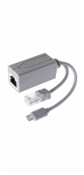 XtendLan XL-POES-5VUM, PoE splitter 802.3af, 100Mb, stabilizovaných 5V/2,4A, výstup micro USB