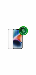dbramante1928 Eco-shield - Ochrana obrazovky pro mobilní telefon - hromadný - s bezpečnostním filtrem - barva rámu černá - pro Apple iPhone 13, 13 Pro, 14, 16e, 17e