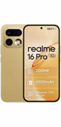 Realme 16 Pro 5G 6.78" Dual SIM Android 16 USB Type-C 8 GB 256 GB 7000 mAh Zlatý