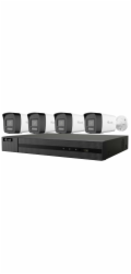 HiLook Powered by HIKVISION/ Smart Hybrid Light KIT 6Mpx Bullet 2TB/ 1x NVR-108MH-C/8P/ 4x IPC-B160HA-LUF