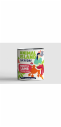 ANIMAL ISLAND Everyday Turkey and lamb - vlhké krmivo pro psy - 800g