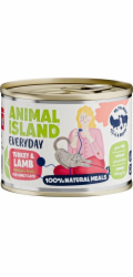 ANIMAL ISLAND Everyday Turkey and lamb - mokré krmivo pro kočky - 200g