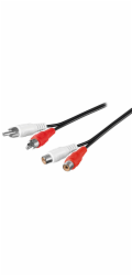 Prodlužovací audio kabel 2x CINCH samec 