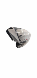 Moto přilba YM-925, XL (61-62 cm), bílá