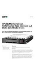 HPE 7.68T NVMeRI SFF BC U.3ST V2 MV SSD