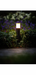 Lampa Ludeco IVAN PL1033, 1W, LED, IP44, černá