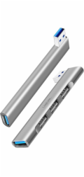 LogiLink Tenký USB-A HUB na 1x USB-A 3.0 3xUSB-A 2.0