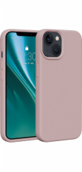 Silikonové TPU pouzdro Etteri pro iPhone 14 světle růžové