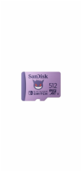SanDisk - Paměťová karta flash - 512 GB - Video Class V30 / UHS-I U3 - microSDXC UHS-I