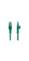 Startech 5m CAT6 Ethernet Cable, 10 Gigabit Snagless RJ45 650MHz 100W PoE Patch Cord, CAT 6 10GbE UTP Network Cable w/Strain Relief, Green, Wiring is UL Certified/TIA - Category 6 - 24AWG (N6PATC5MGN)