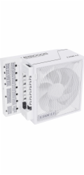 Lian Li EDGE GOLD 1000 80 PLUS Gold Netzteil, PCIe 5.1, ATX 3.1 - 1 000 Watt, wei, vč. USB rozbočovač