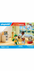 Playmobil 71619 Action Heroes Kinderarzt mit Teddybär